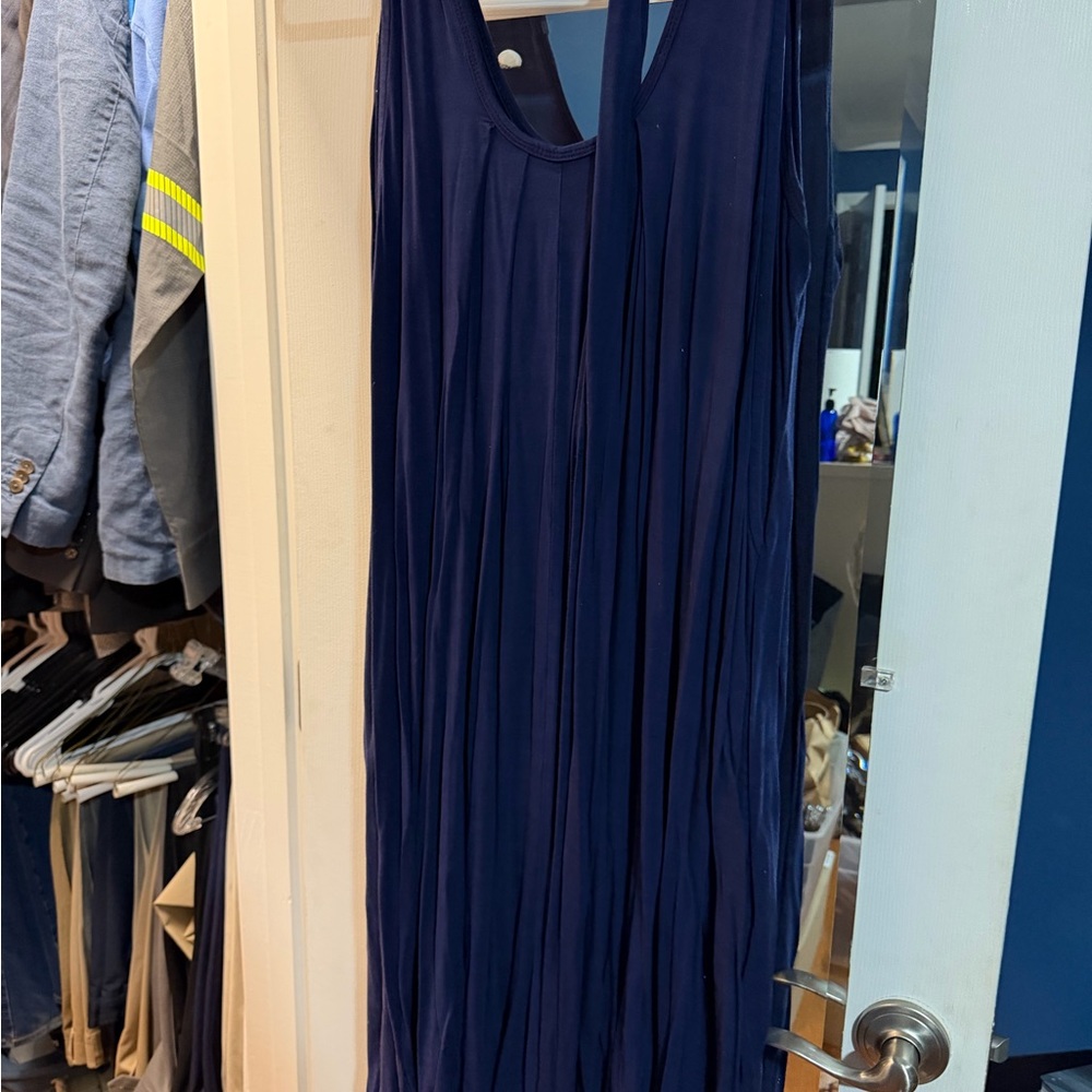 Latched Mama Deep Blue Romper (Momper)